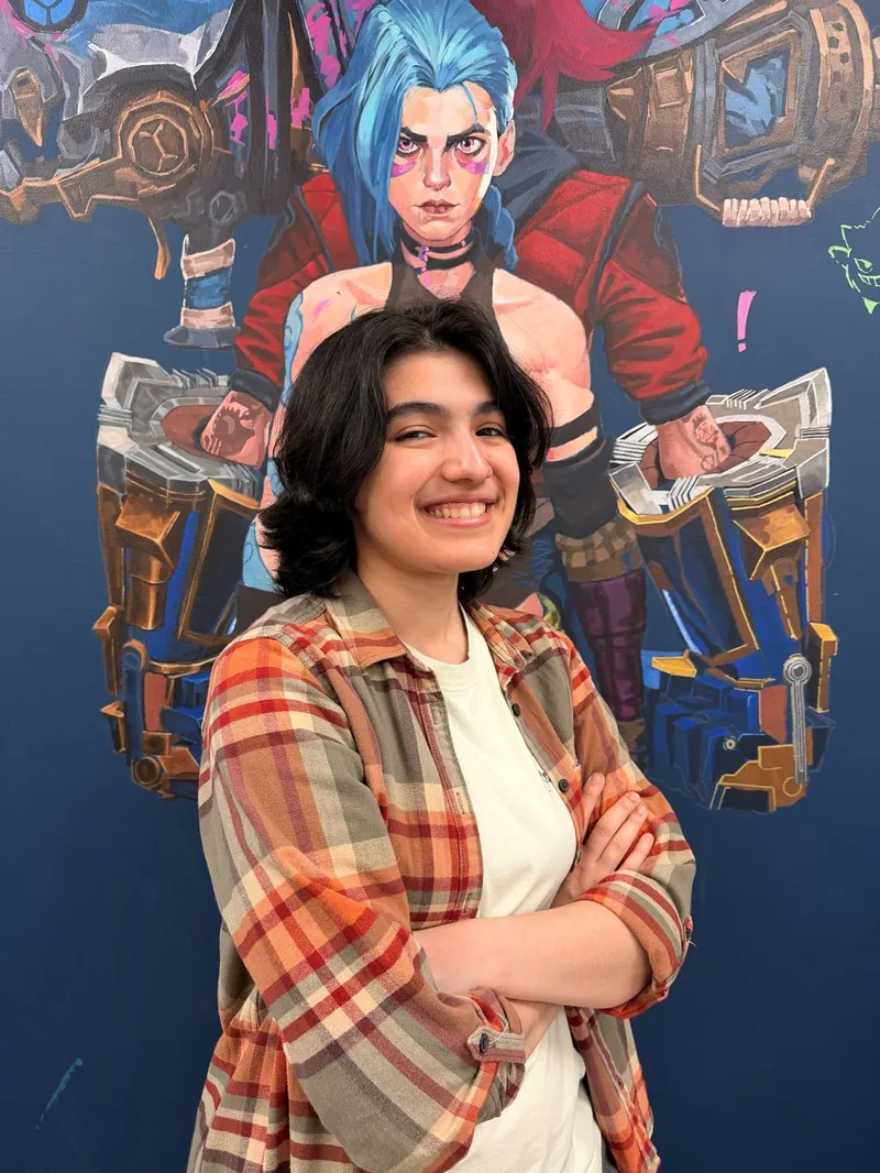 Anita, a Topaz student who received an offer from Sheridan's Animation program