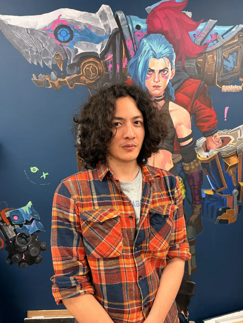 Rex, a Topaz student now studying Game Art at George Brown and an assistant instructor at Topaz