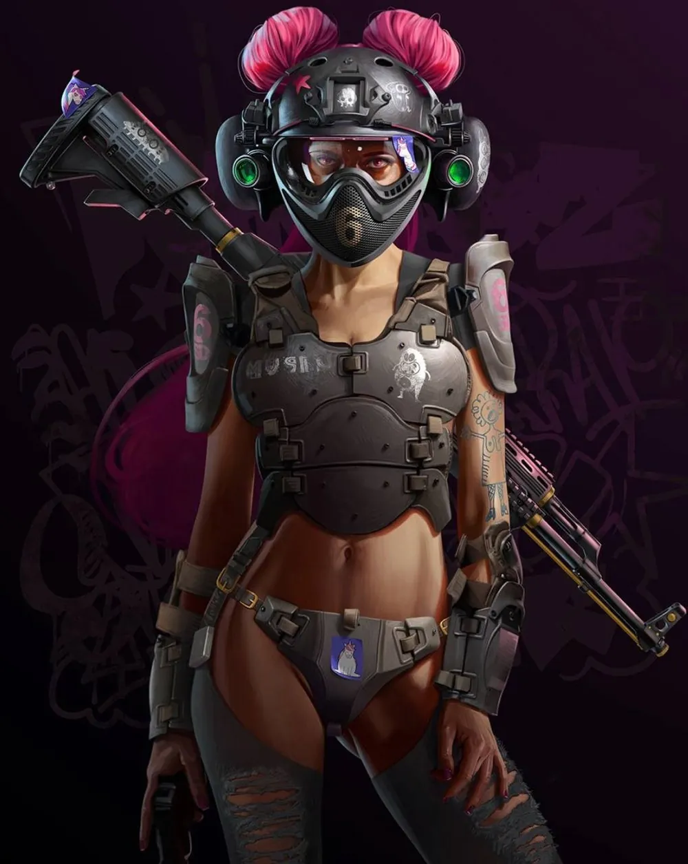 Digital character art